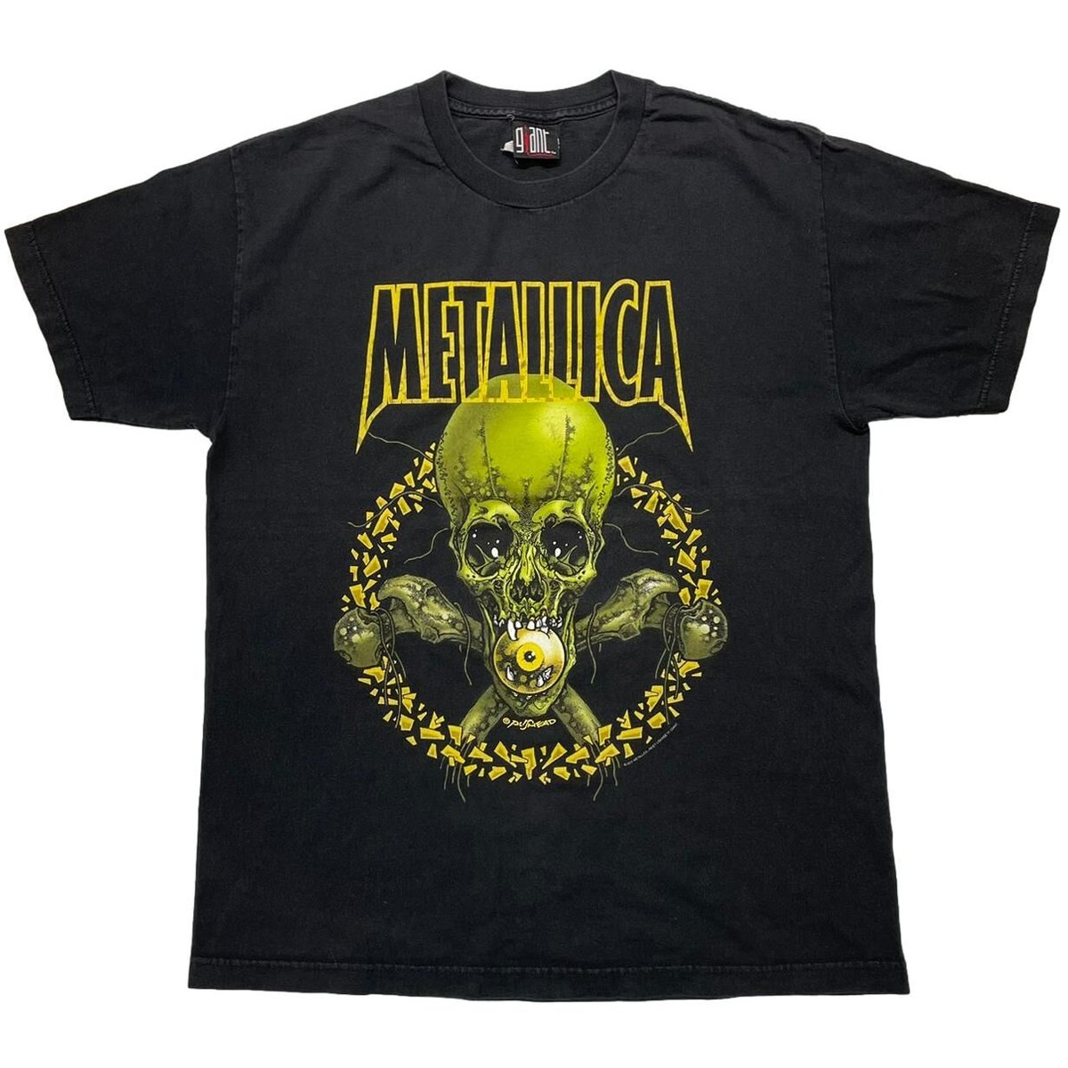METALLICA 2001 PUSHEAD NO LEAF CLOVER GIANT LARGE 5915