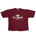 WU WEAR OUTFITTERS SINCE 1995 BURGANDY FITS XL 5016