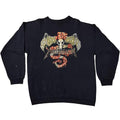 METALICA PUSHEAD WHEREVER I MAY ROAM CREWNECK SWEAT FITS XL 1809