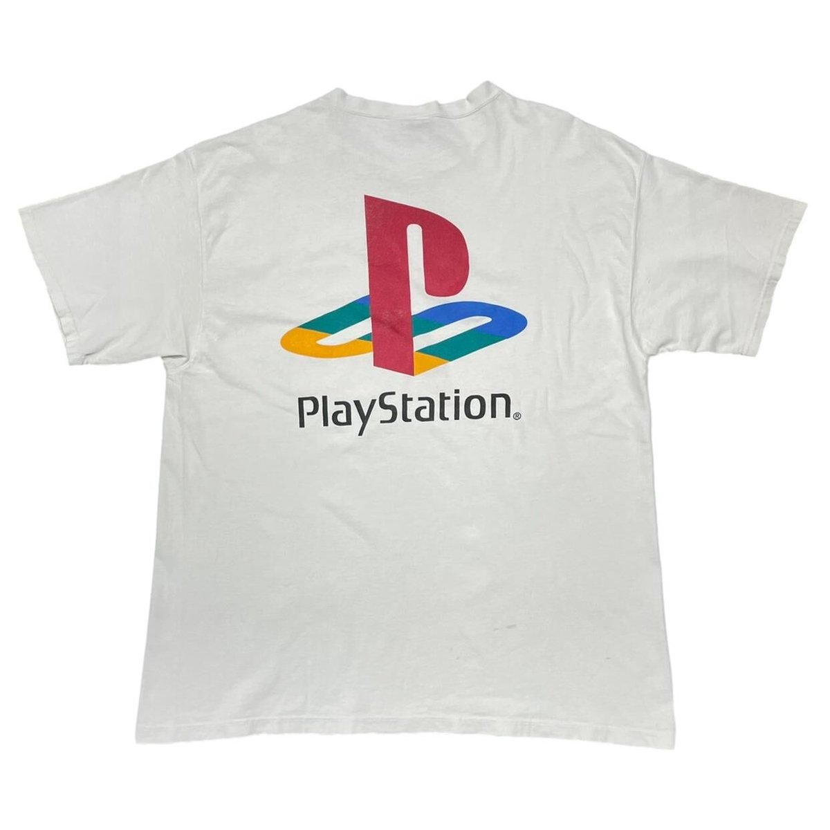 PLAYSTATION BACK PS LOGO WHITE LARGE 8233