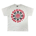 RED HOT CHILI PEPPERS DOUBLE SIDE Aztec TEE WHITE GIANT XL 8200