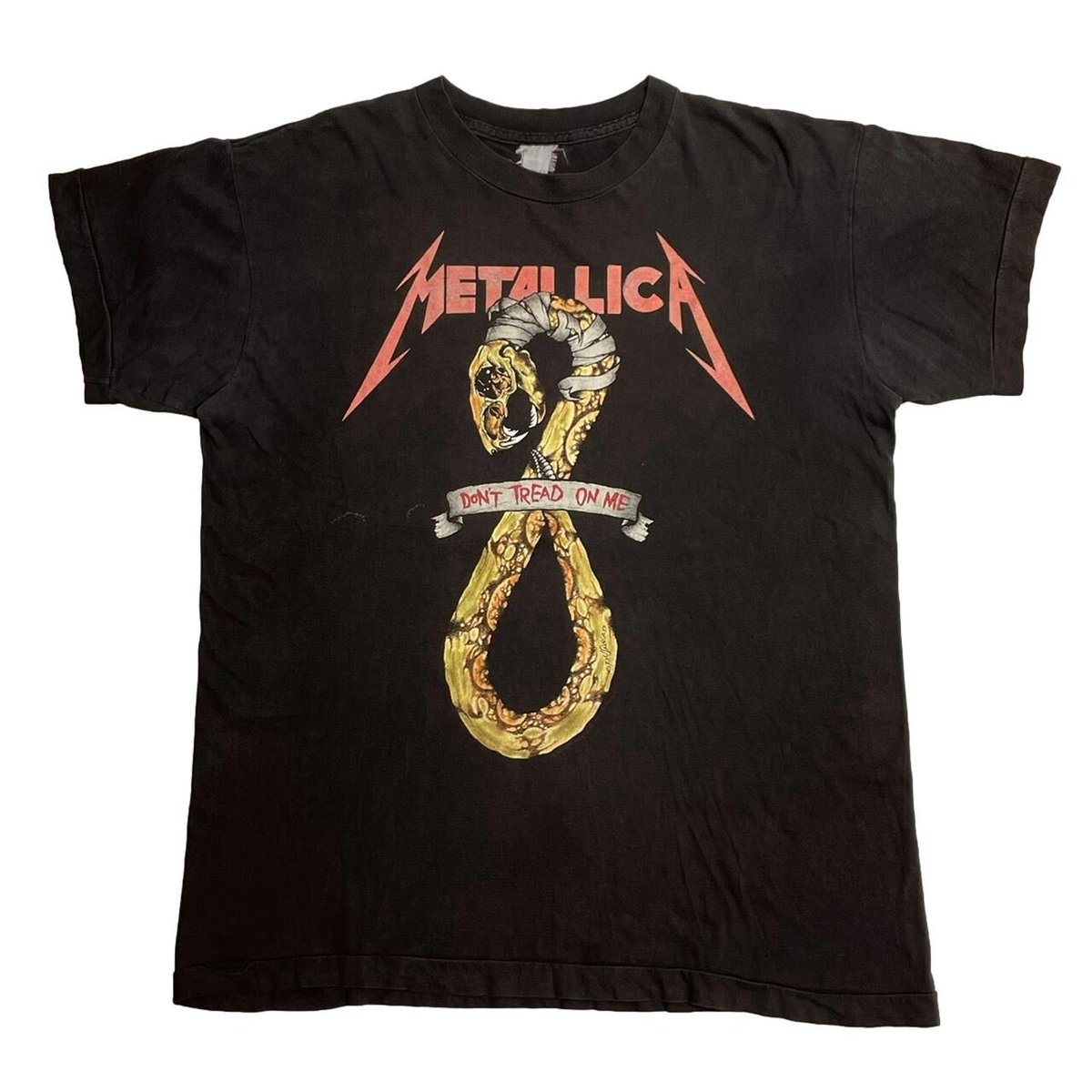 METALLICA 	PUSHEAD DON'T TREAD ON ME FITS XL 7147