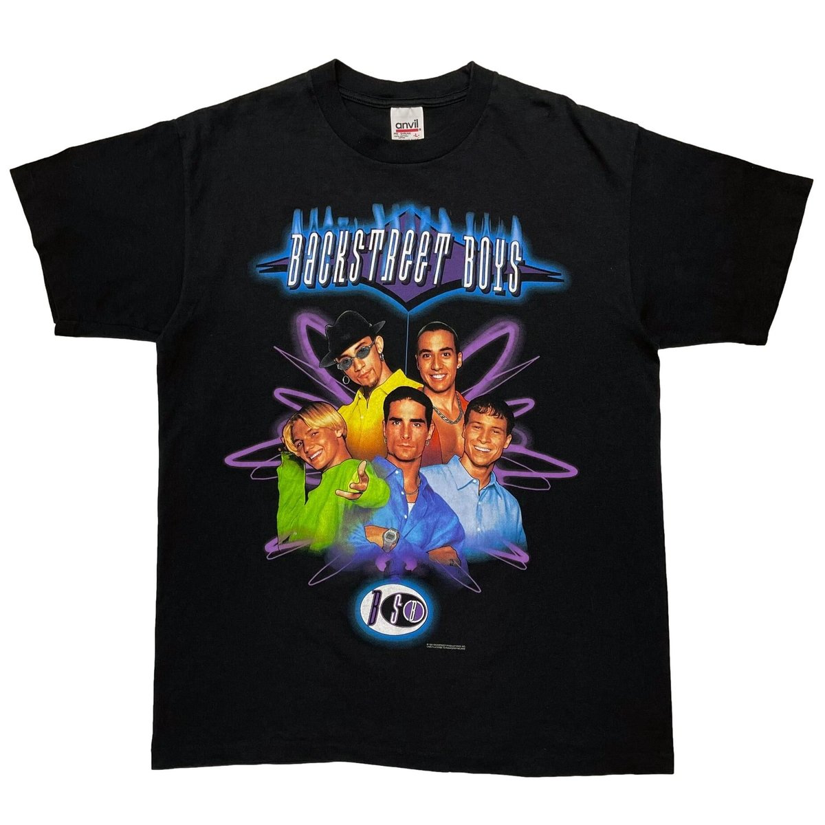 BACKSTEREET BOYS 1997 MEMBER anvil LARGE 9597