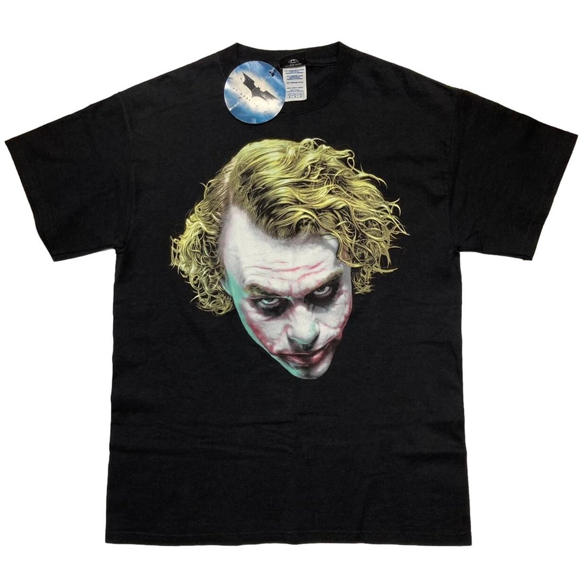 THE DARK KNIGHT JOKER BIG FACE TEE BLACK MEDIUM 9150