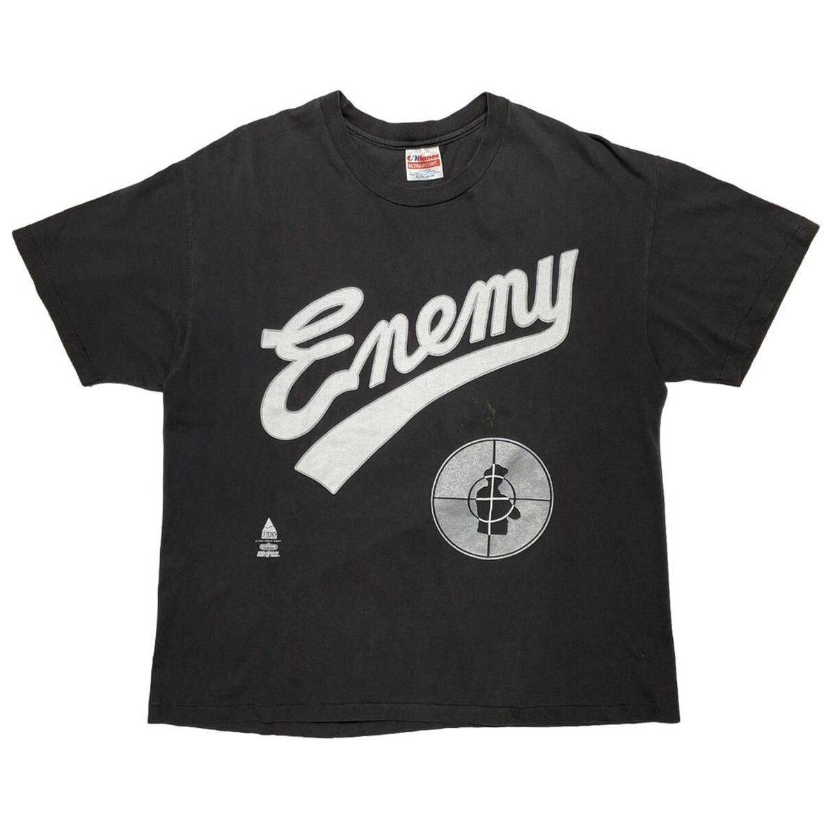 PUBLIC ENEMY 1991 TARGET TEE KANYE WEST WEARING HANES XL 2812