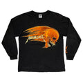 METALLICA FLAME SKULL LS DELTA MEDIUM 8380
