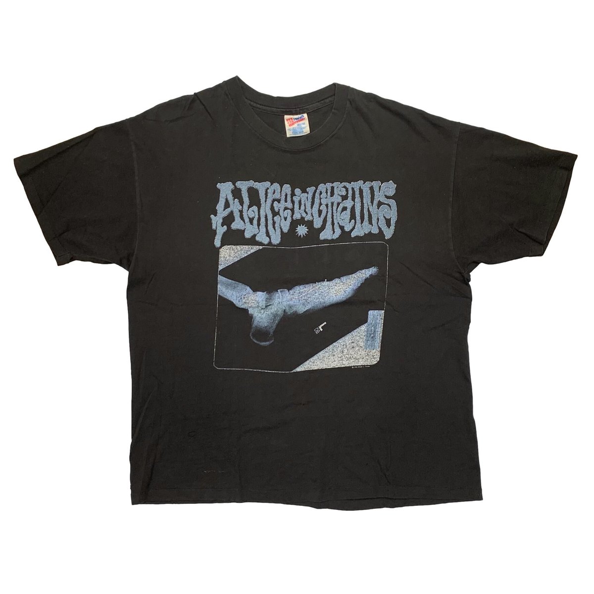 ALICE IN CHAINS 1992 BROKEN FOOT X-RAY TEE HANES XL 3217