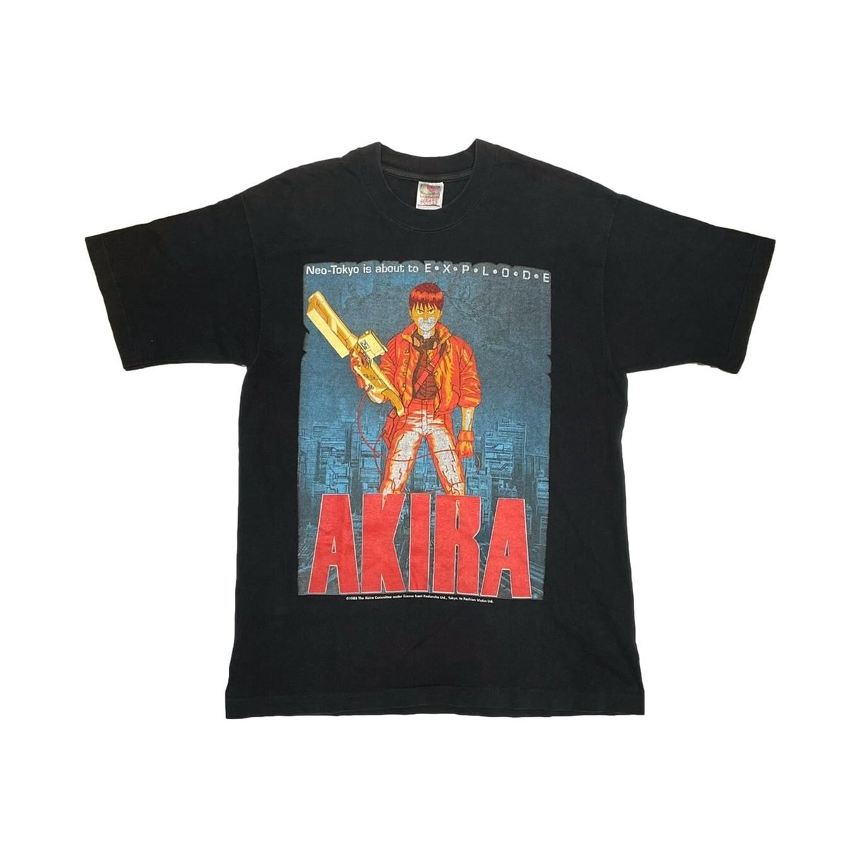 AKIRA 1988 EXPLODE TEE FRUIT OF THE LOOM LARGE 0220