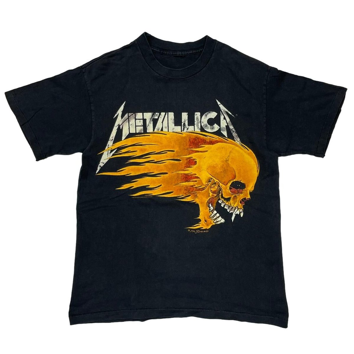 METALLICA SIDE FLAME PUSHEAD BLACK FITS MEDIUM 1817