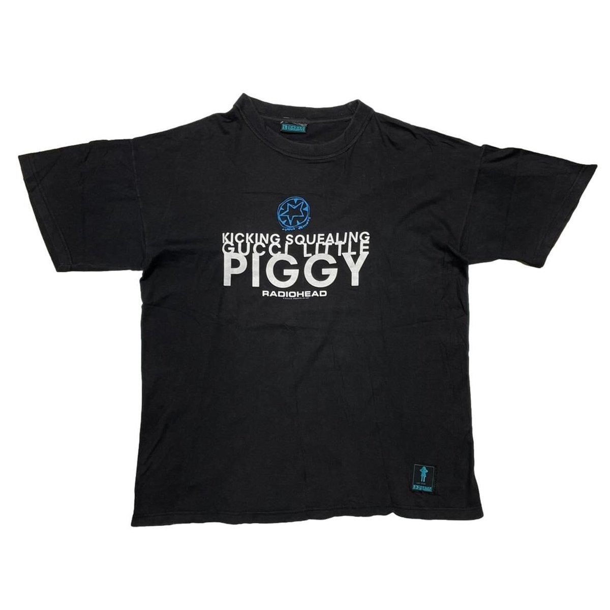RADIO HEAD 1997 PARANOID ANDROID PIGGY LARGE BUT FITS XL 9599