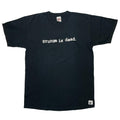KURT COBAIN grunge is dead. I'M SO TIRED DOUBLESIDE ANVIL LARGE 2734