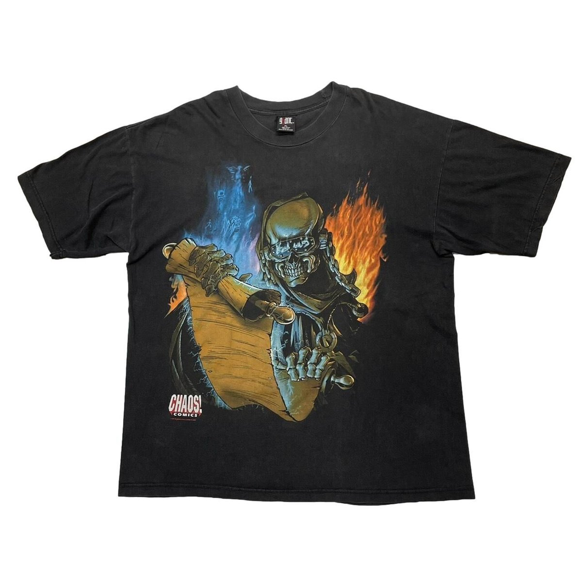 MEGADETH × CHAOS! COMIC CRYPTIC WRITINGS TEE GIANT XL 5101