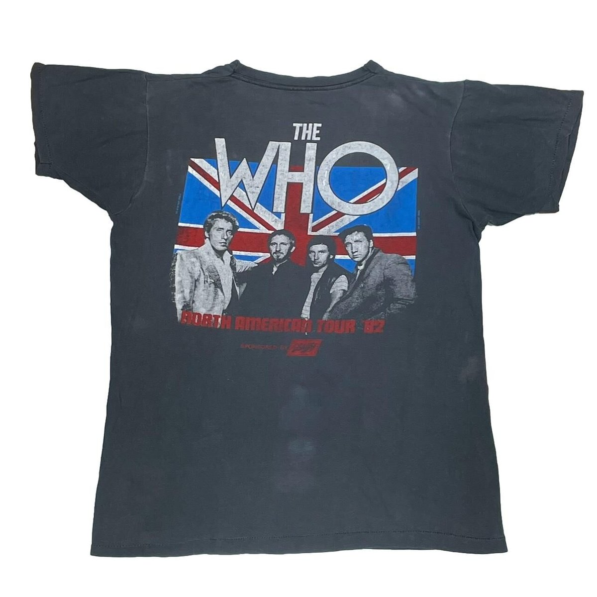 THE WHO NORTH AMERICAN TOUR '82 FITS MEDIUM 6371