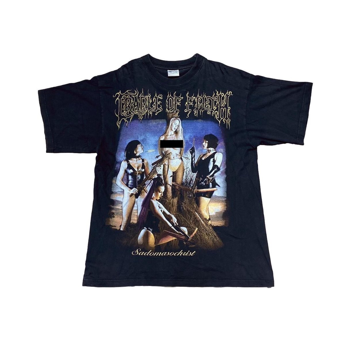 CRADLE OF FILTH 1998 SIN TO BE FORGIVEN TEE EURO XL 5921