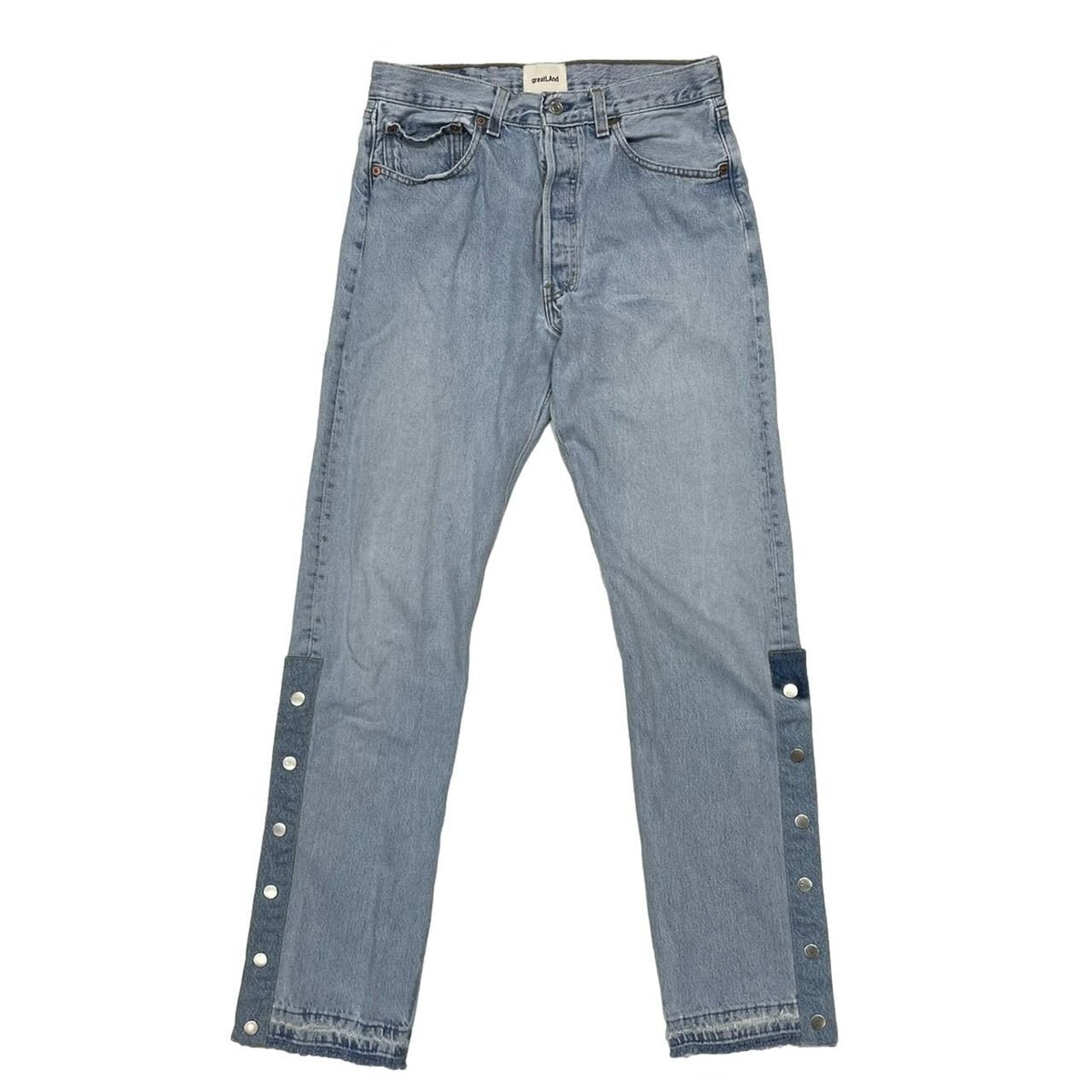 GRUNGEMAN DENIM PANT W74 L81 27.5 18 27 G