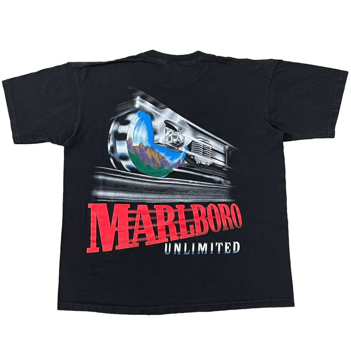 Marlboro UNLIMITED RAILROAD POCKET TEE FITS XL 1