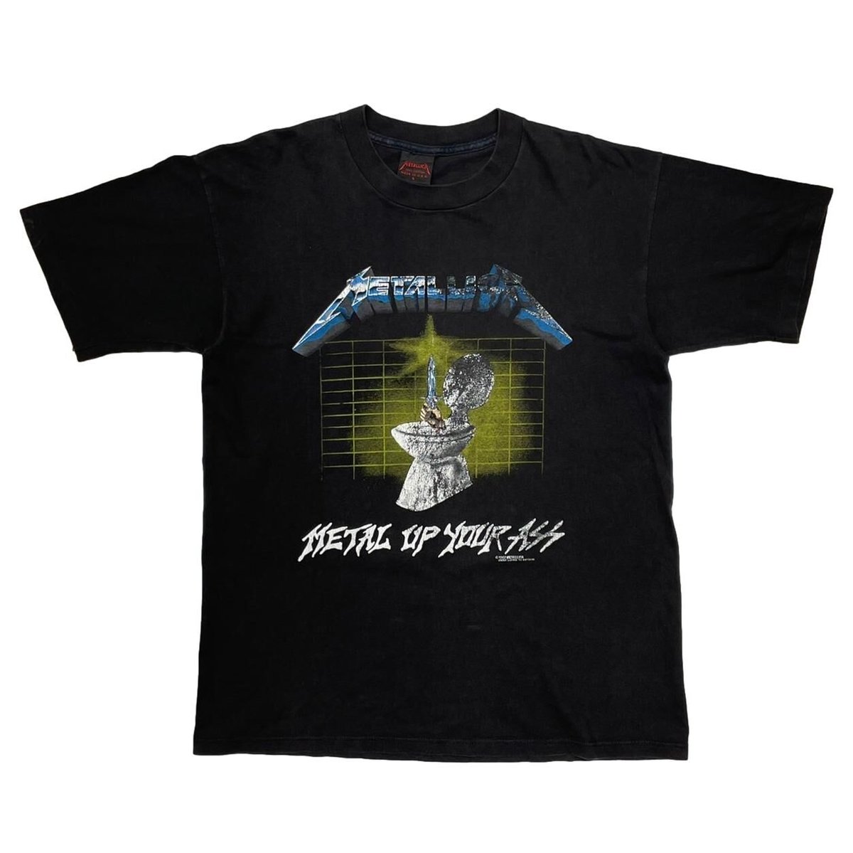 METALLICA METAL UP YOUR ASS METALLICA TAG LARGE 8921