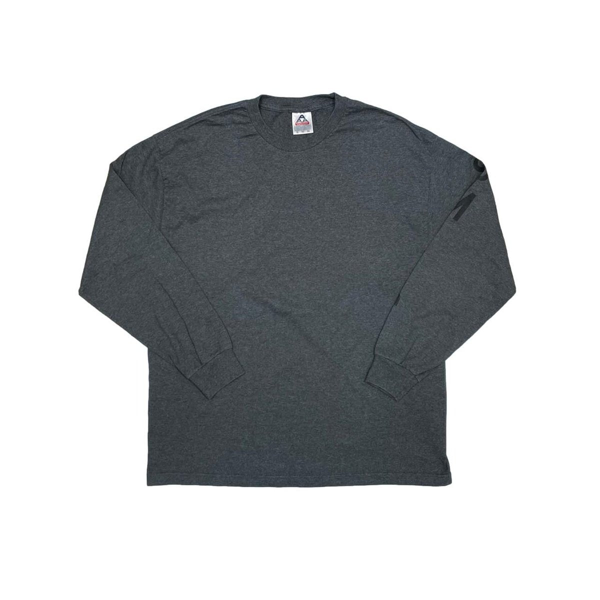 8 MILE LS TEE GREY BLACK ALSTYLE XL 2035