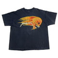 METALLICA SUMMER SHIT PUSHEAD FLAME SKULL GIANT BY TEE JAYS  XXL 8401