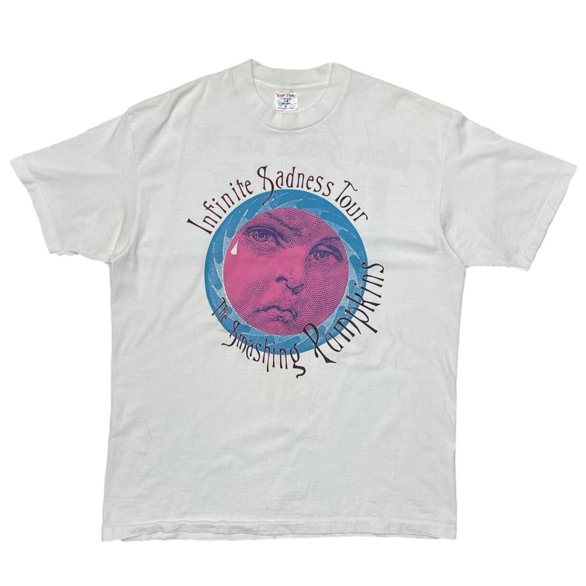 THE SMASHING PAMPKINS INFINITE SADNESS TOUR 1996 WHITE SOF TEE XL 7863