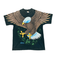 VINTAGE LIQUID BLUE EAGLE TEE XL TRAVIS SCOTT WEARING KB2775