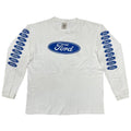 Ford OVAL LOGO LS WHITE XL 4253