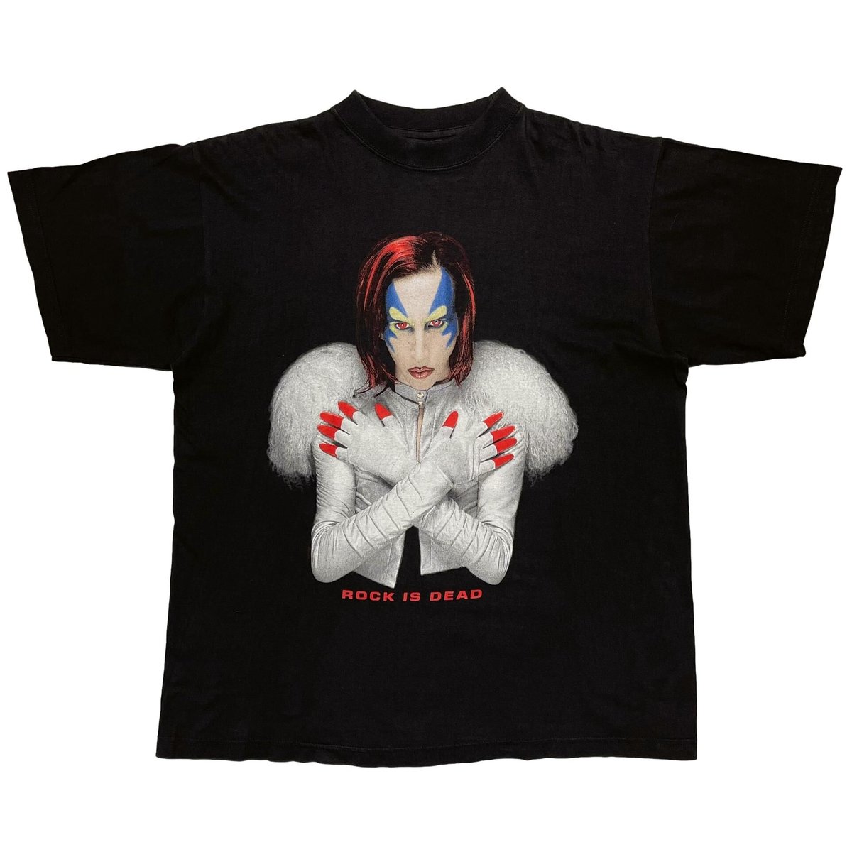 MARILYN MANSON ROCK IS DEAD OMEGA BG TAG LARGE 9593