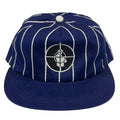 PUBLIC ENEMY STRIPED TARGET LOGO CAP NAVY SNAPBACK 0695