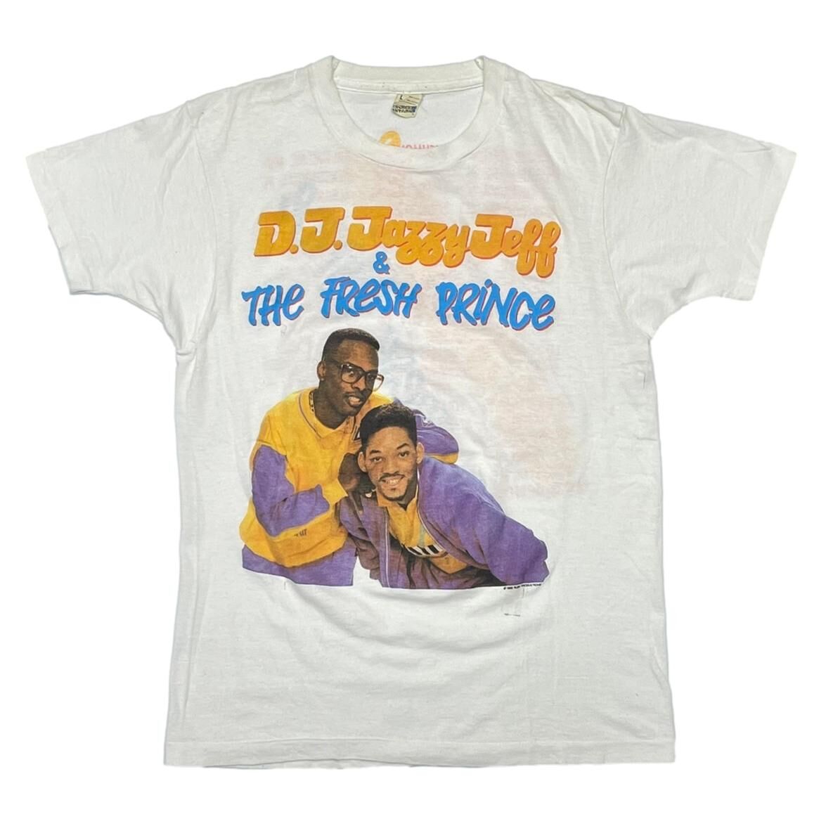 D.J. JAZZY JEFF & THE FRESH PRINCE 1988 PHOTO WHITE SCREEN STARS LARGE 5762