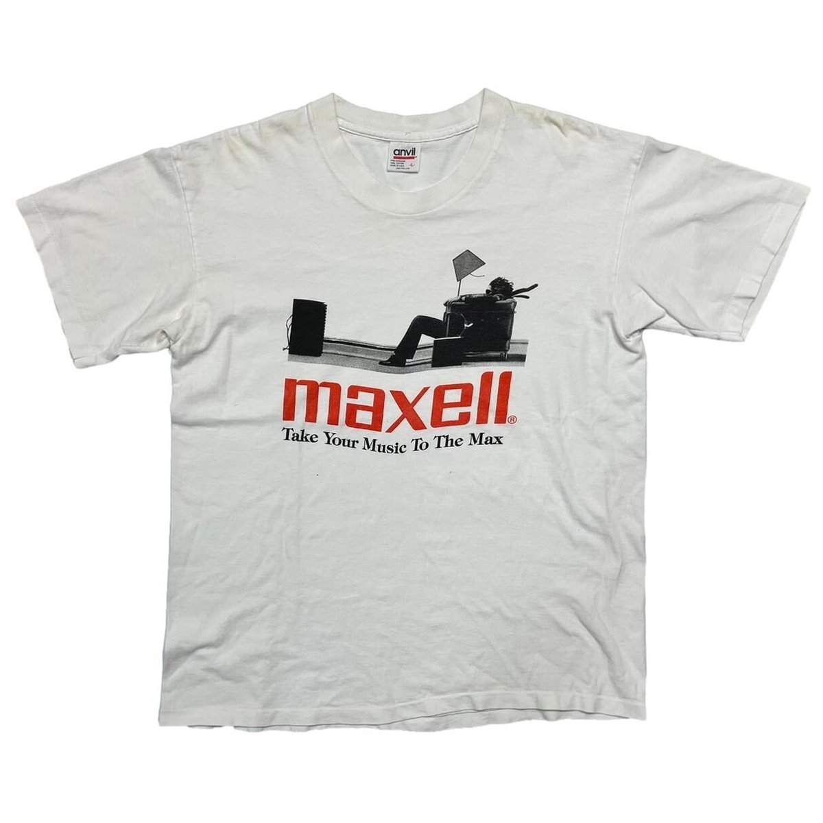 MAXELL TAKE YOUR MUSIC TO THE MAX ANVIL LARGE 2035