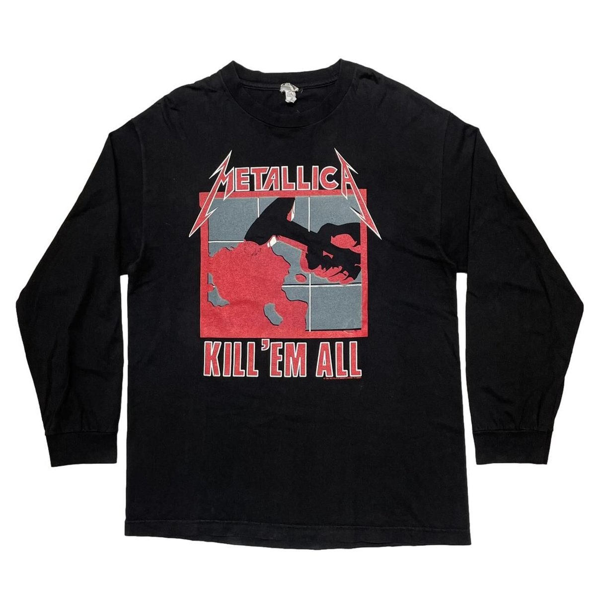 METALLICA KILL'EM ALL LS ALSTYLE LARGE 7794