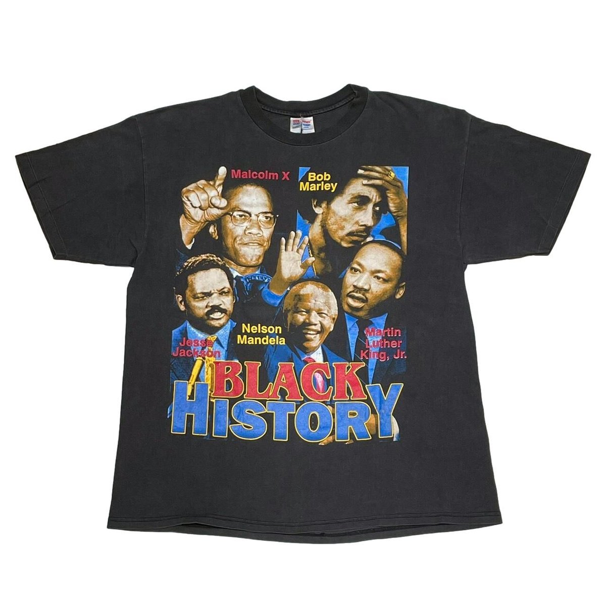 BLACK HISTORY LET FREEDOM RING HANES XL 2709