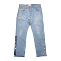 greatLAnd GRUNGEMAN DENIM REPRODUCT LEVI'S 501 W88 L79.5 1