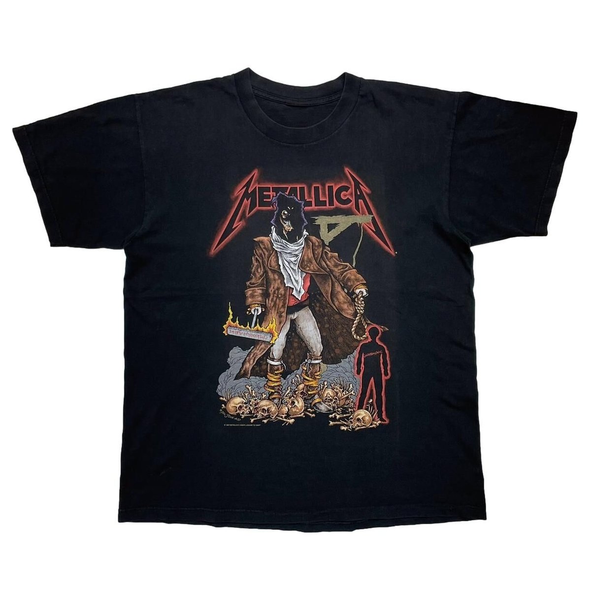 METALLICA 1994 UNFORGIVEN PUSHEAD FITS XL 3943