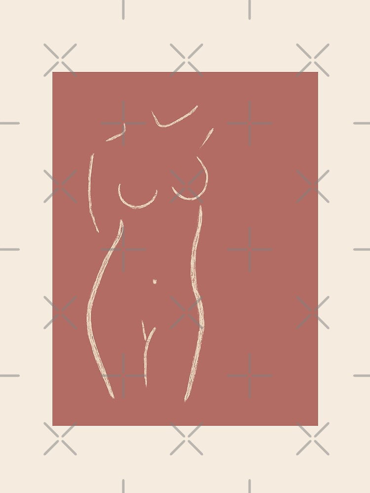 Minimalist female nude by CafeModern