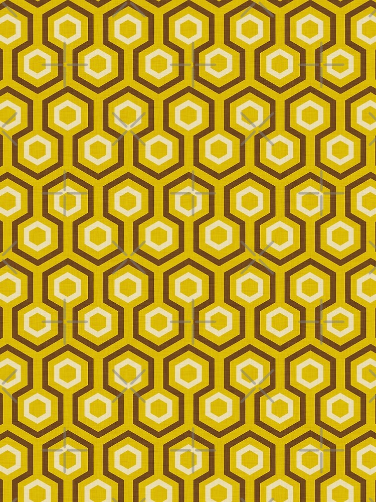 1970s Hex Avocado Brown by susycosta