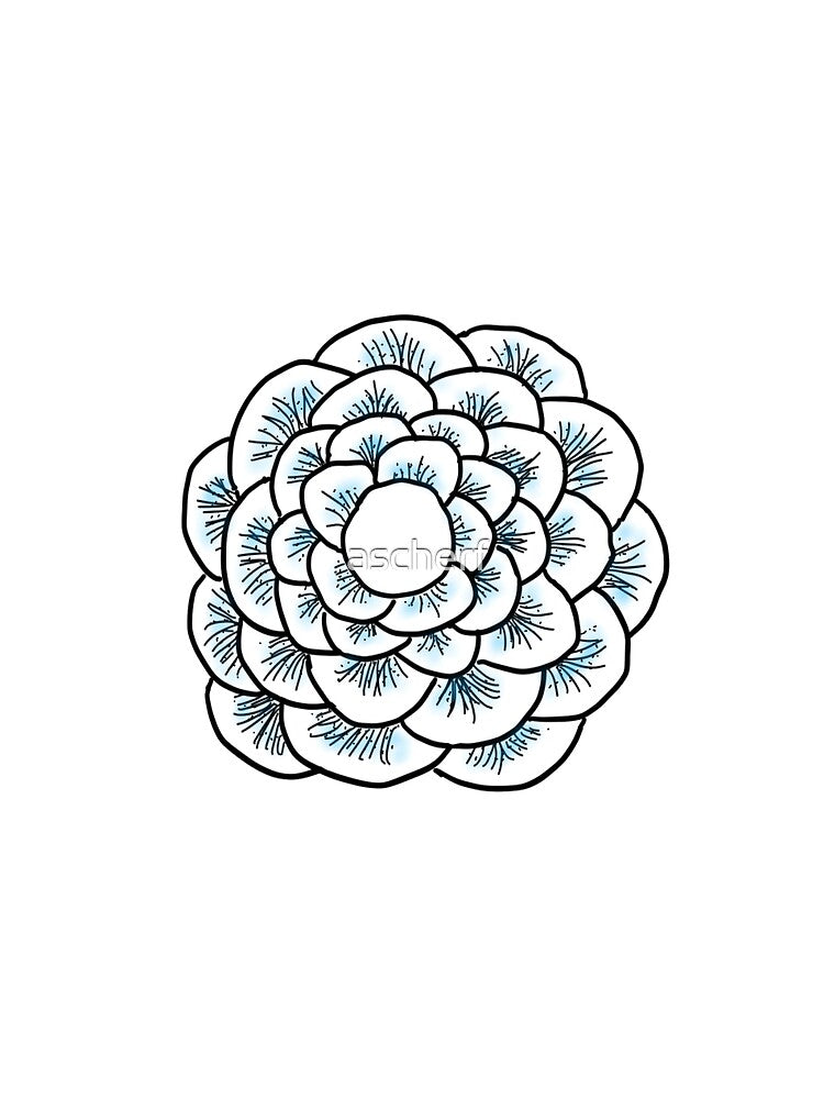 Blue Flower by ascherf