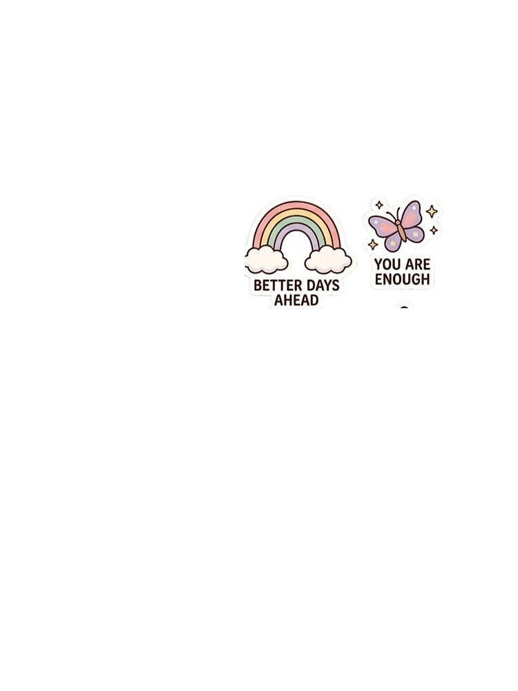 Healing Era Sticker | Soft Girl Aesthetic butterfly | Self Love Trendy Design by Velora Design