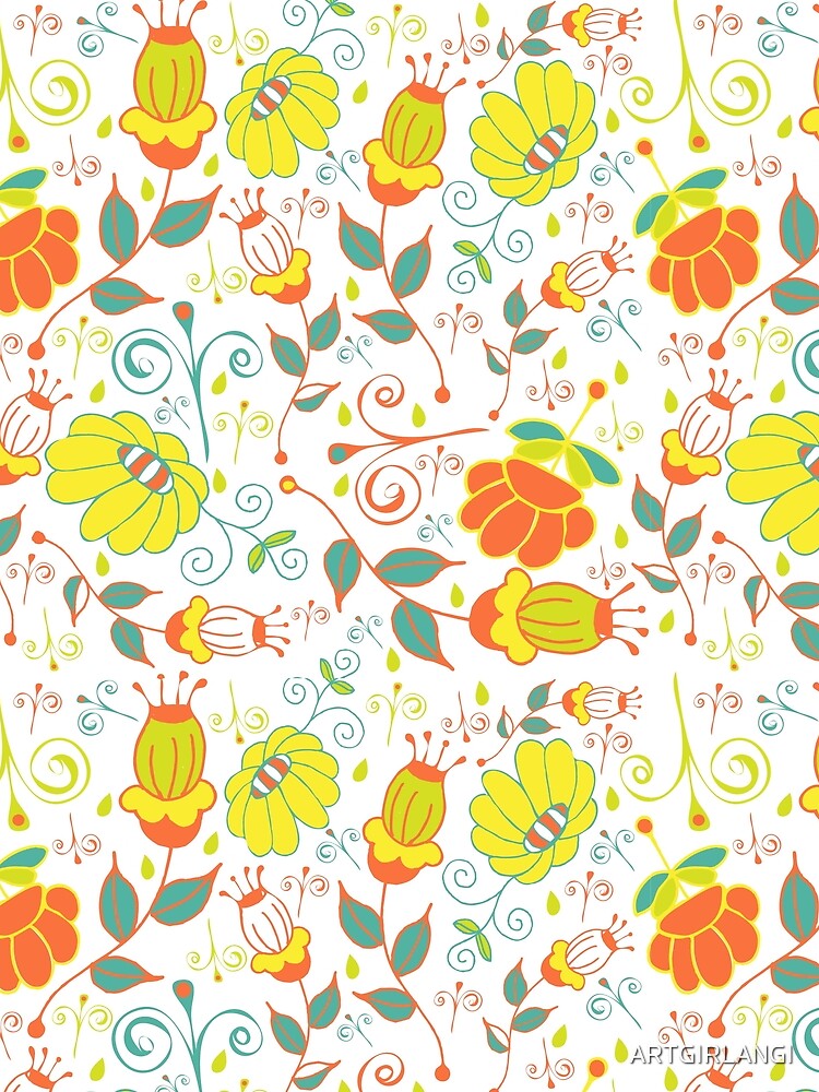 Colorful Flowers by ARTGIRLANGI
