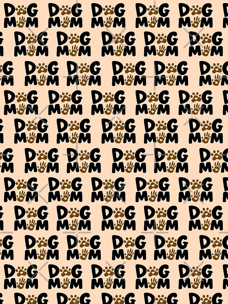 Dog mom pattern by punnylauren