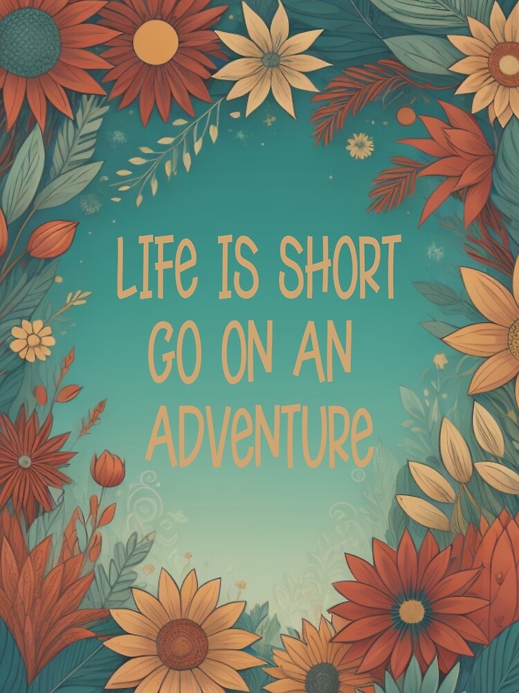 Floral Boho Collection - Alice Quote by OhMyKelley