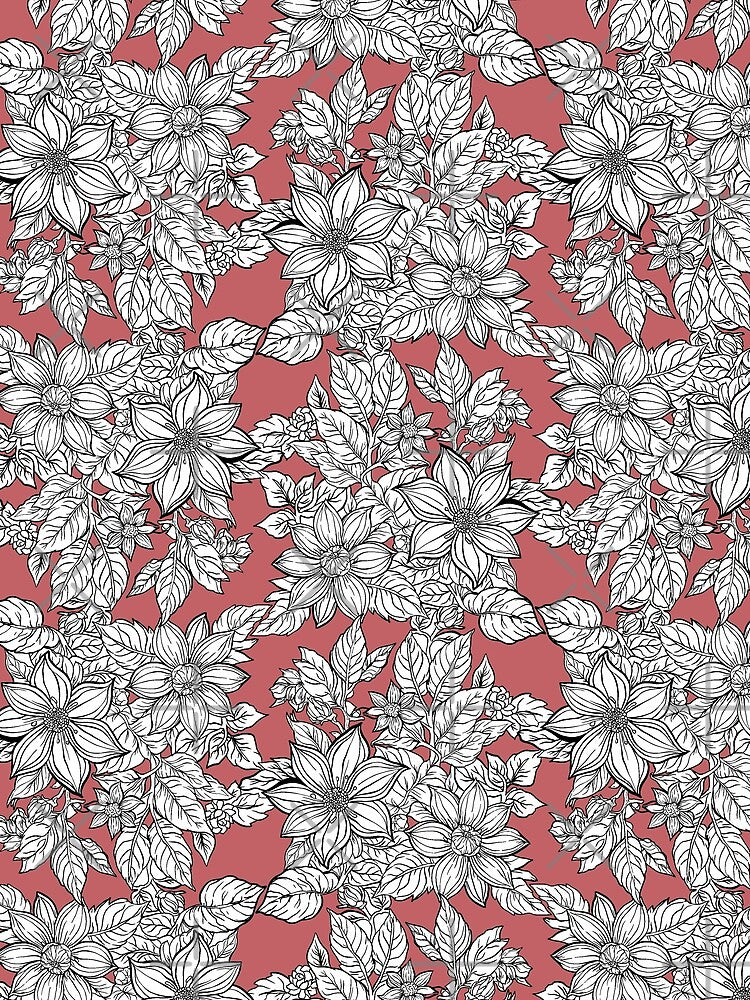 Flower pattern #43 by Patternifly