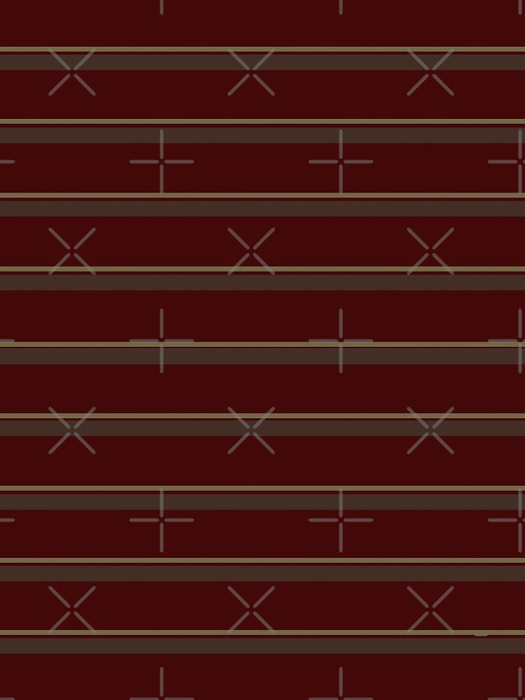 Forest stripes maroon by GabareyMaanyo