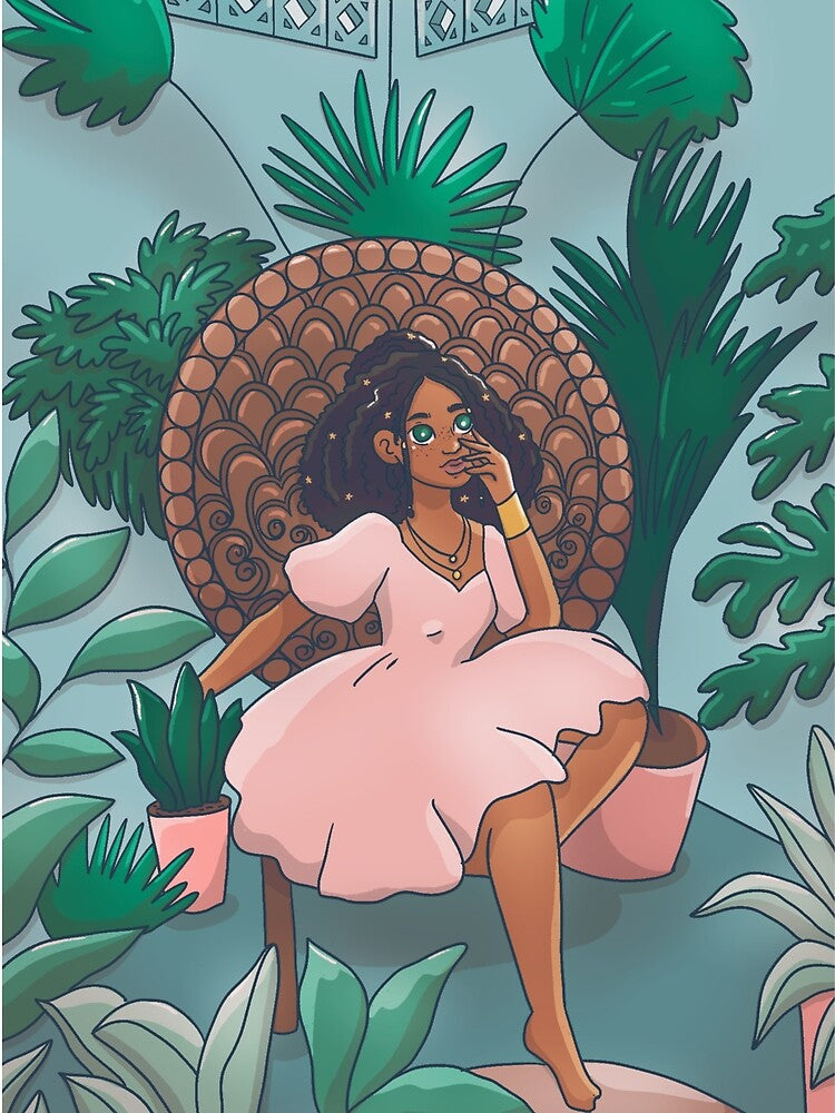 june lady by GramsIllustrate