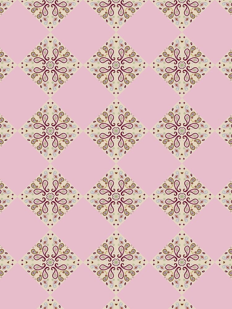 Paisley Diamond Pattern by paigealayna
