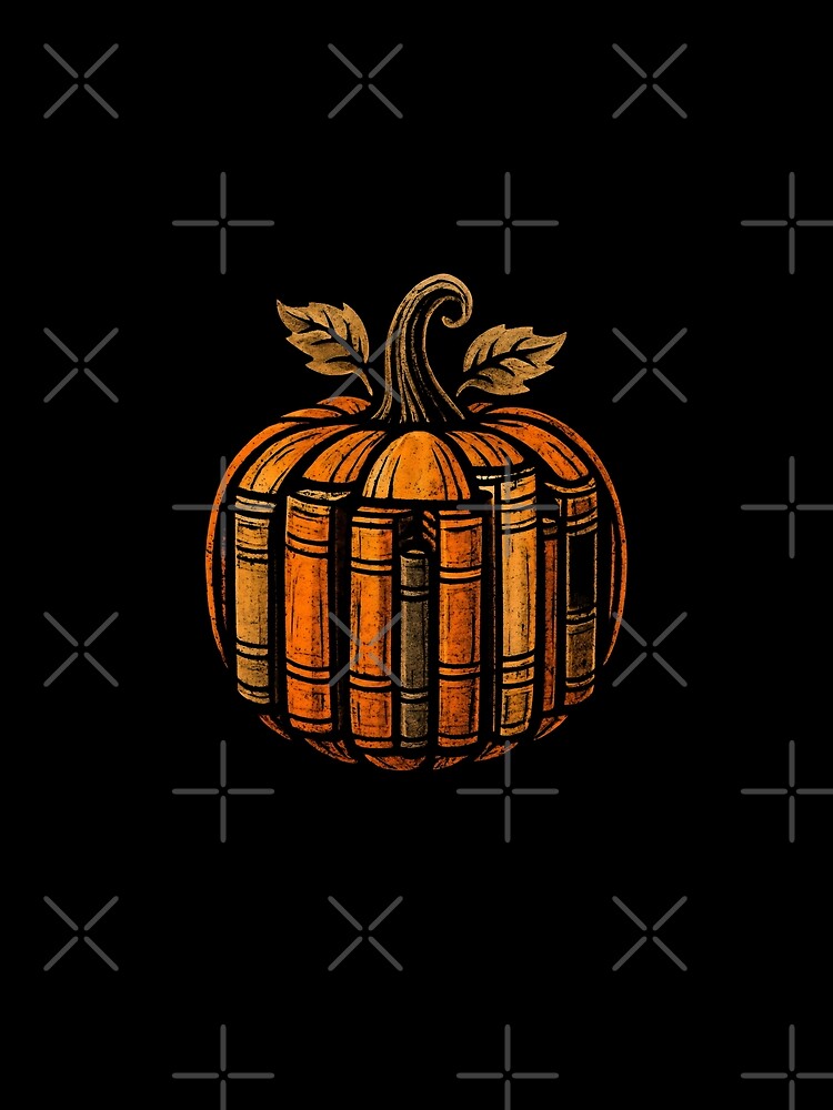 Pumpkin Books - Reading Lover Club by DemureArtsy