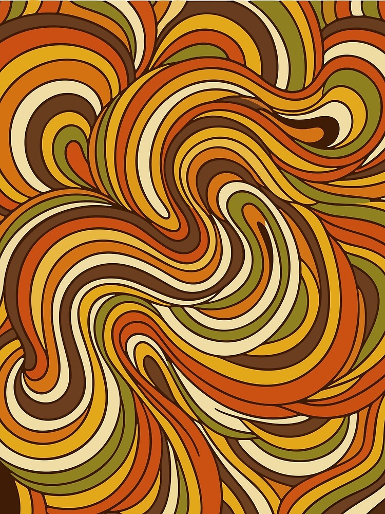Autumn Waves of Motion by inkioboutique