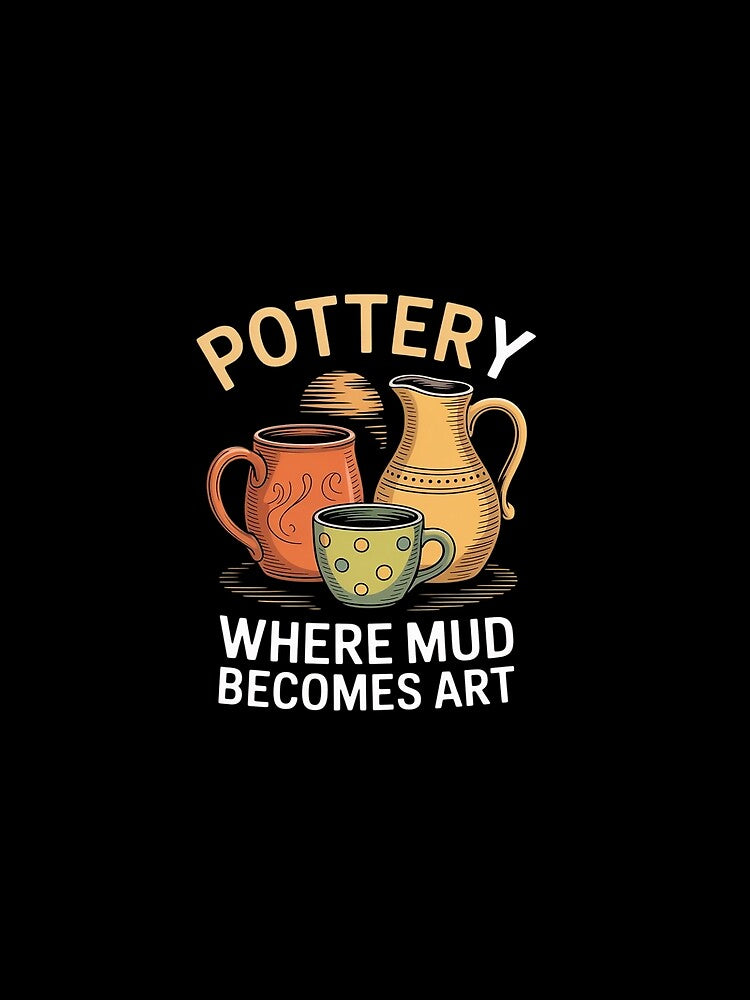 Where Mud Becomes Art, Pottery Maker and Ceramicist by RuthGAArt