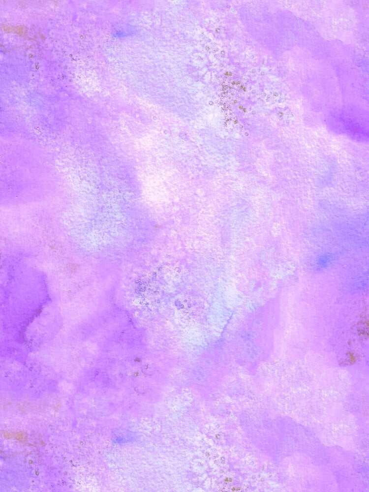 Magic lilac sky watercolor seamless pattern by Yulia Chepurova