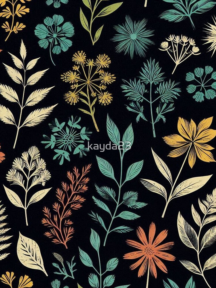 Pressed Plant Patterns by Violently Wisconsin